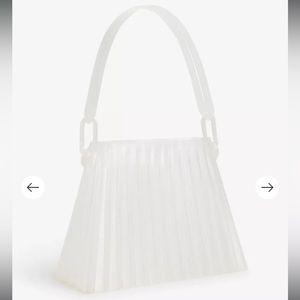 Touchless Pleated Classic 3D-printed shoulder bag